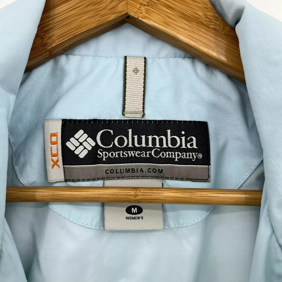 Columbia Blazer Jacket Women's Size M Blue Outerwear Collared Button Belted - Image 4 of 4