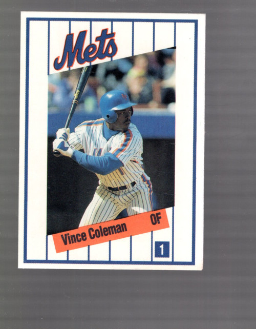 B6309- 1991 Mets Kahn's Baseball Card #s 1-33  -You Pick- 21 Million Items
