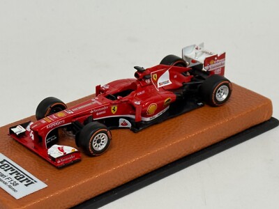 1/43 Ferrari F138 from 2013 F1 Season of Fernando Alonso Leather