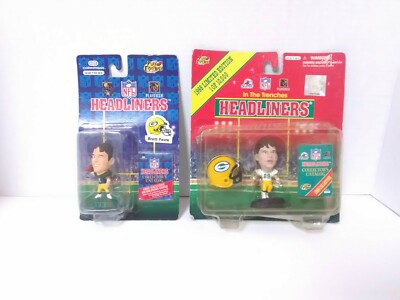 *New Damaged Boxes* NFL Headlines Favre & Chmura Green Bay Packers Fast Shipping