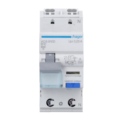 Hager FI LS Schalter Fehlerstromschalter Leitungsschutzschalter CDA CDS MBN MBS - Bild 2 von 60