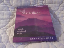 BRAIN WAVE THERAPY TOTAL RELAXATION REFRESH MIND AND BODY CD NEW KELLY HOWELL