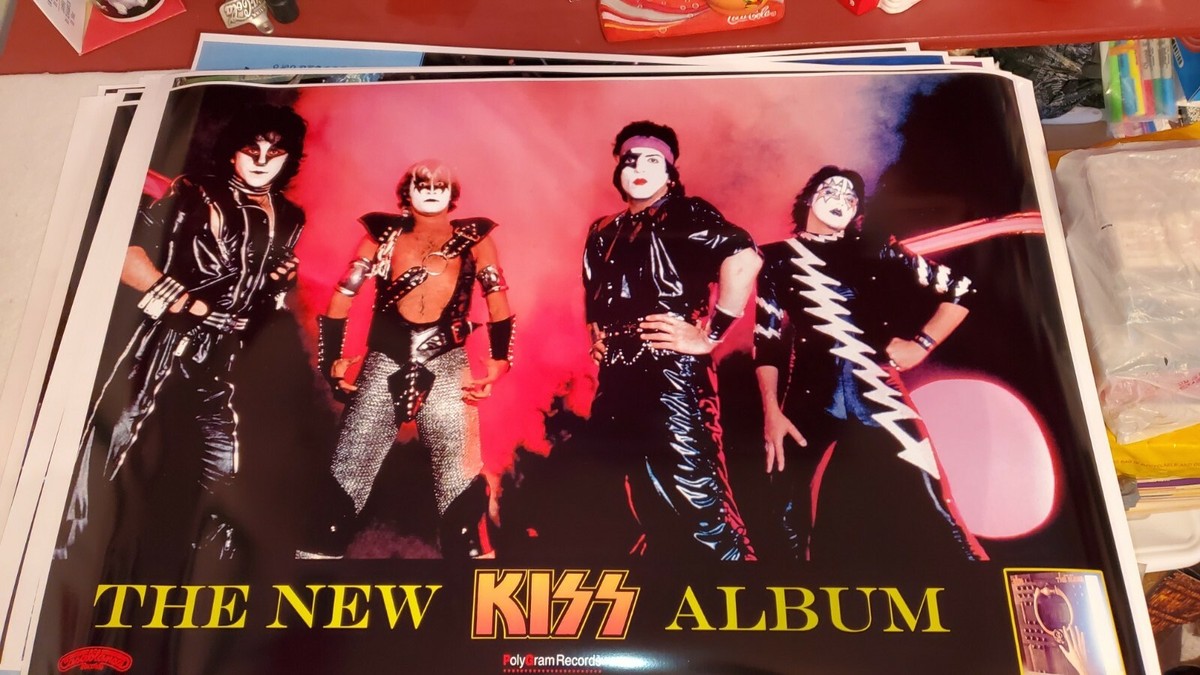 Replica custom Kiss The Elder Album Promo Poster Eric Carr Gene
