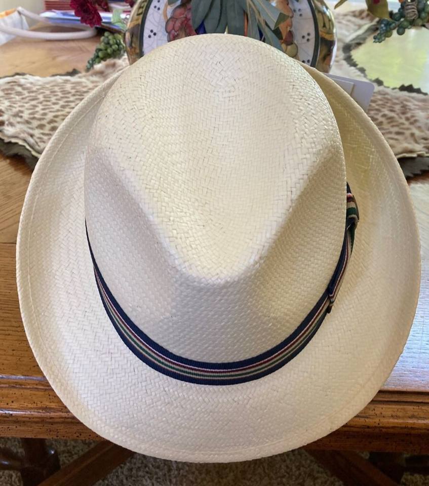 Scala Gusteau - Panama Straw Fedora Hat