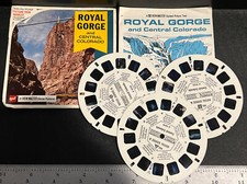 ROYAL GORGE AND CENTRAL COLORADO VINTAGE VIEW-MASTER PACKET NO. A 323