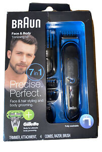 braun face & head trimming kit