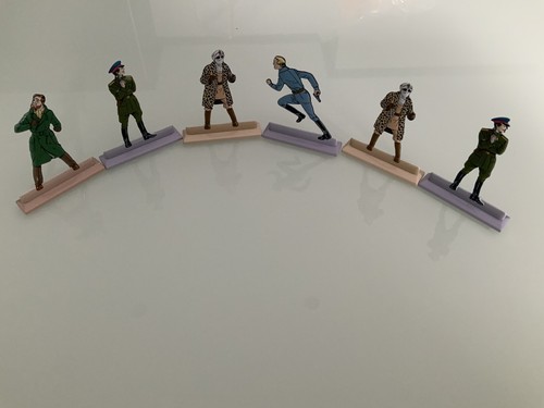 Figurines Blake et Mortimer , lot de 3 figurines Studio