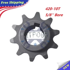 Front Sprocket  10T 420 Chain For BX200X CT200U CT200U-EX Go Kart Mini Bike