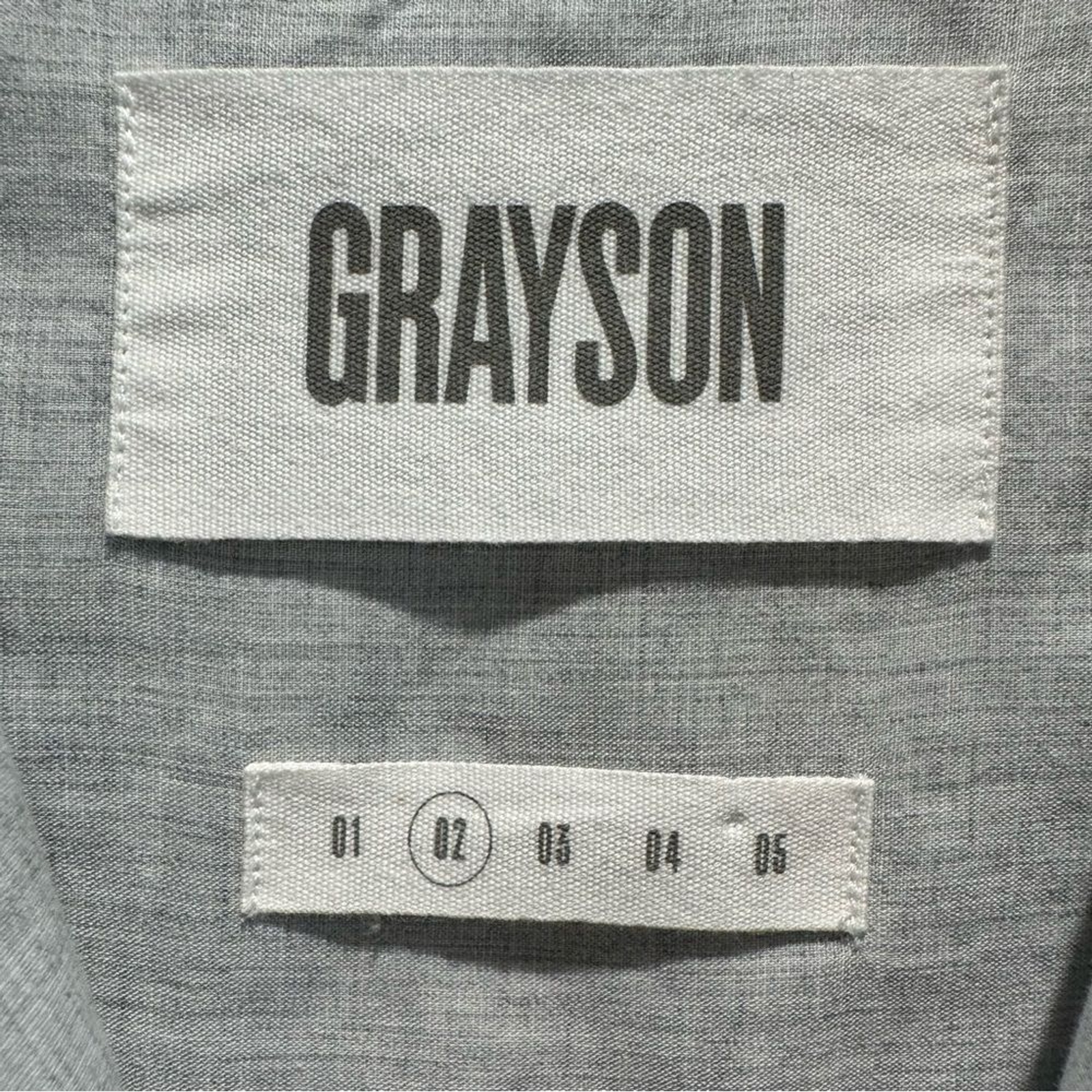 Gray Grayson Spread Collar Button Down Women’s Si… - image 8