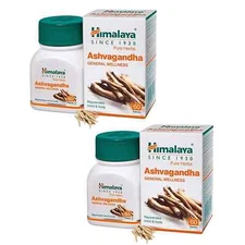 2 x Himalaya Ashvagandha Tablets Boosts Energy, Immunity & Male Sexual Vitality