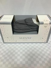 Alfani Women's Puffer Slide Boxed Slippers Small 5-6 Grey taupe NIB 34.99