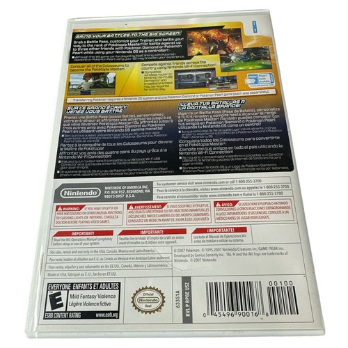 Pokemon Battle Revolution - Nintendo Wii, 2007 CIB Ottime condizioni con manuale - Foto 2 di 3