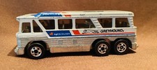 HOT WHEELS Mattel - GREYHOUND MOTOR COACH BUS - No. 1127 - 1979 - 1:75 - USED