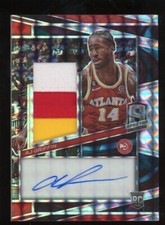 A.J. Griffin 2022-23 Spectra Auto Patch Rookie #202 Serial #d 36/49 Hawks