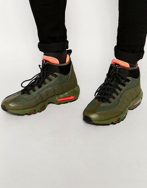 nike air max 95 sneakerboot green