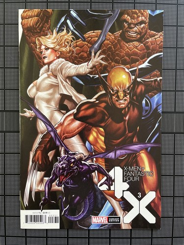 X-Men + Fantastic Four #1-4 | 2020 | Marvel | Cubierta reglamentaria y 3 variantes de conexión - Imagen 6 de 9