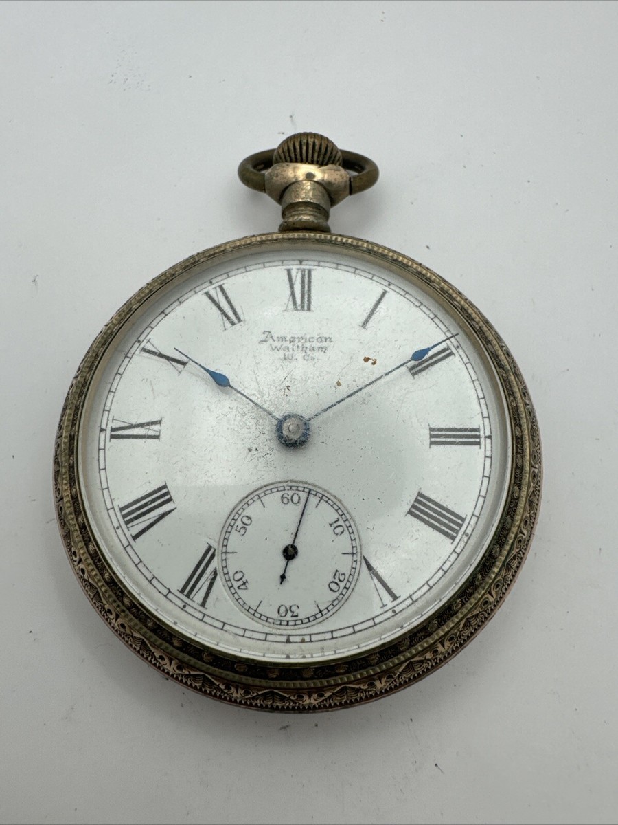Antique American Waltham Watch Co Pocket Watch, Good Balance