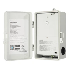 DEWENWILS Outdoor Smart WiFi Pool Pump Timer, Heavy Duty, Remote & Voice Control