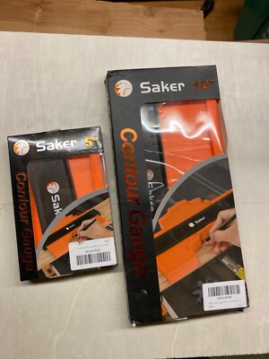 Two Saker Contour Gauges (5 and 10 Inch Lock) Profile Tool- NEW