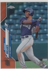 2020 Topps CHROME Pro Debut JOSHUA MEARS Orange Refractor 1st #139 Padres 03/25