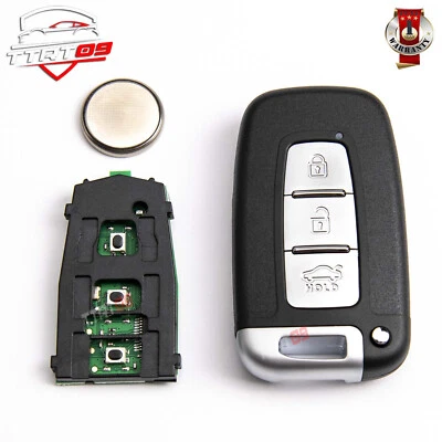 TELECOMMANDE CLE POUR HYUNDAI VELOSTER IX35 SANTA FE I30 2012 - 2016 433MHZ ID46