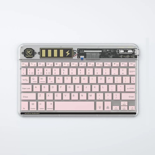 For iOS Windows Android Wireless keyboard Rechargeable mute ultrathin Portable - Picture 2 of 19