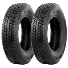 Set Of 2 ST215/75D14 Bias Trailer Tires 6Ply 215/75-14 Eco-Friendly Replacement