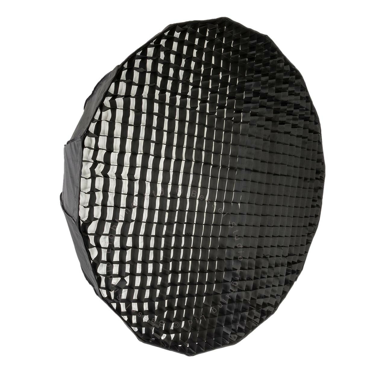 120cm Parabolic 16 sided deep Softbox + double diffuser + 4cm grid Bowens S-Fit