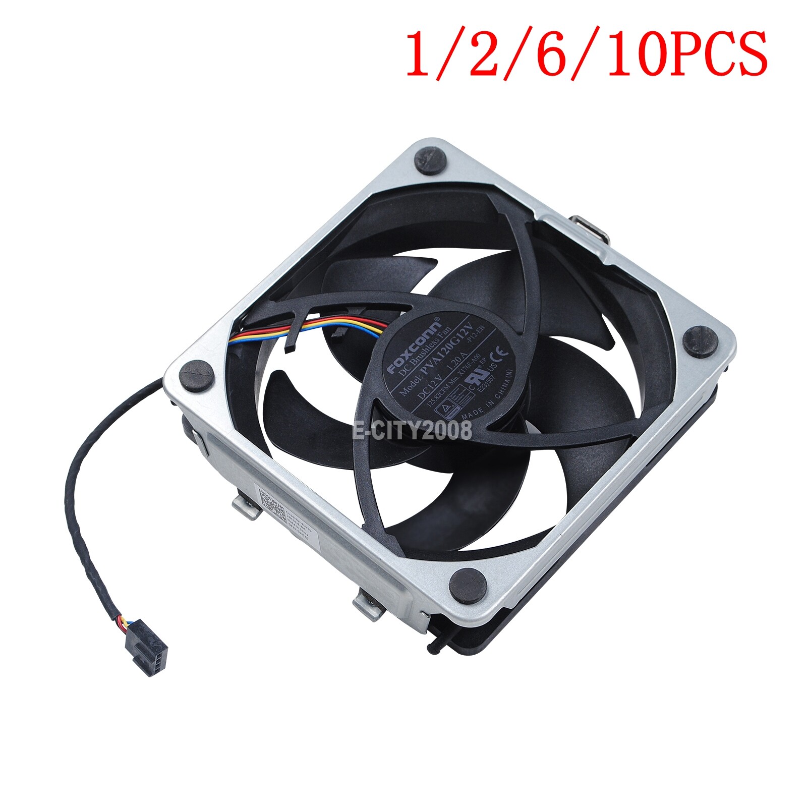 Chassis Fan X176F PVA120G12V For Dell T3660 8950 8960 R13 R14 R15