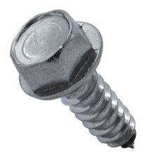 #14 Hex Washer Head Sheet Metal Screws Stainless Steel 18-8