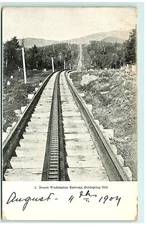 S02-2356, MOUNT WASHINGTON RAILWAY, NH.,COLDSPRING HILL,*1900SPOSTCARD