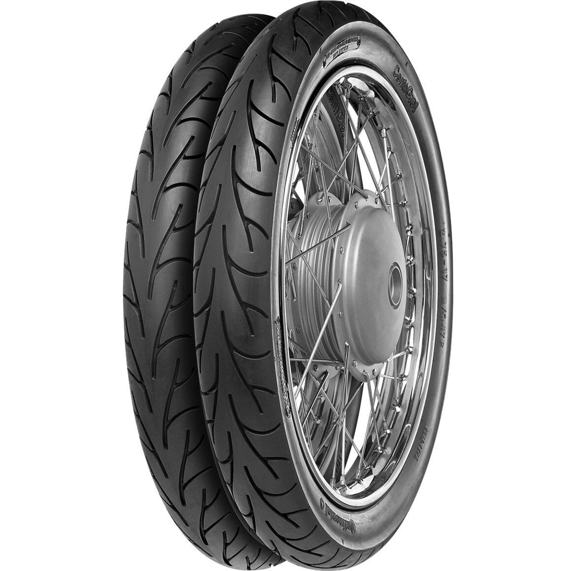 Motorcycle Tyres Continental Conti Go 100/90-19 57V & 130/90-16 67V TL Yamaha