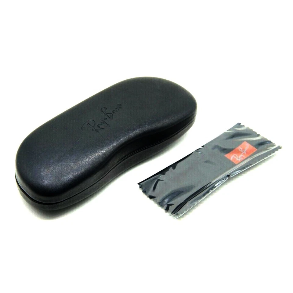 Ray Ban Universal Negro Mediano Estuche Rígido para Gafas de Sol con Paño de Limpieza y Caja Foto 2 de 3