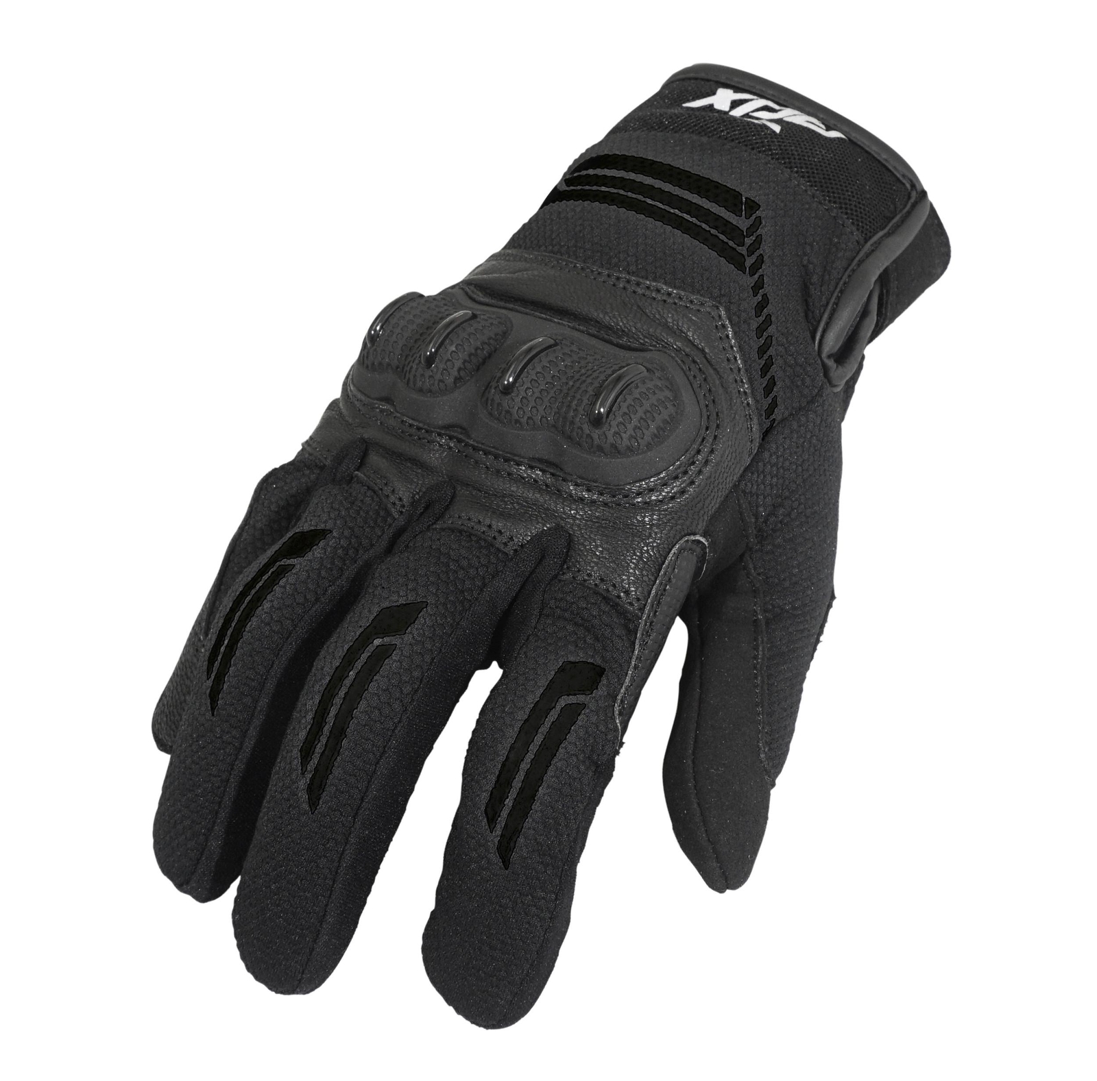 Gants moto été ADX Denver noirs en taille XL pour homme