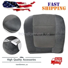 For 2001 Ford F250 F350 F450 F550 XLT Driver Side Bottom Cloth Seat Cover Gray