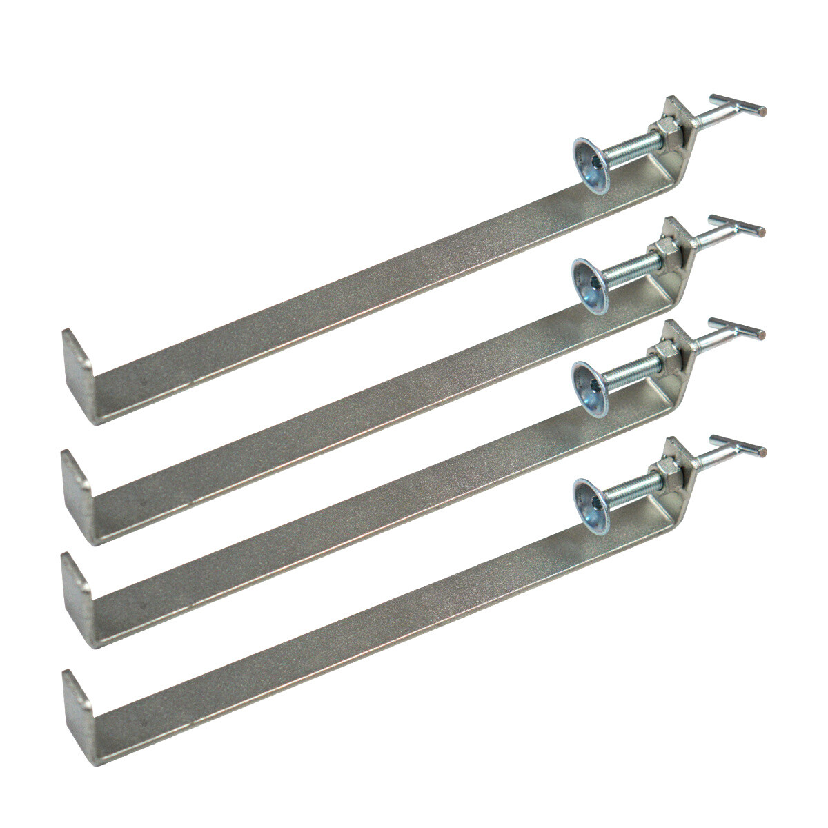 4pc Brick Profile Clamp External 300mm 12" Full Brick Layer Wall Clamp