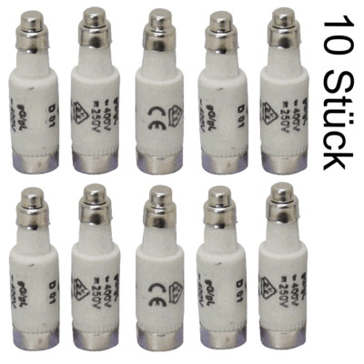 Neozed Sicherung Sicherungseinsatz D 01, Schmelzsicherung gG, 400V, VDE 2A