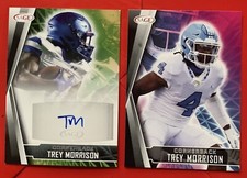 2022 Sage Trey Morrison RC’s North Carolina Lot Of 2!🏈🏈