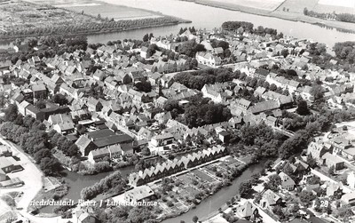 398023) Luftbild AK Friedrichstadt an der Eider 