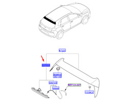 Hyundai i30 MK3 Kombi Drittes Bremslicht hinten 92700G4200 NEU ORIGINAL
