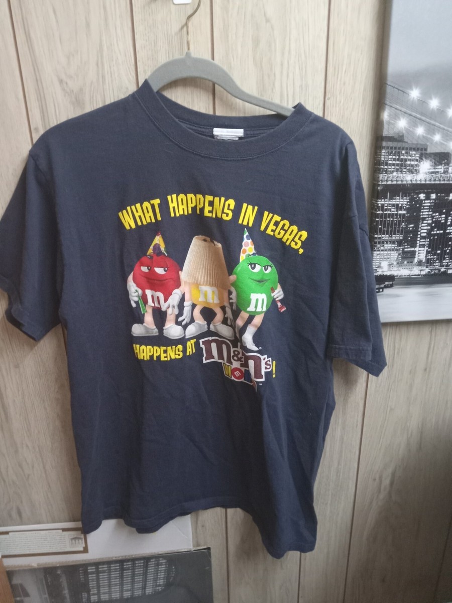 90‘s vintage m&m’s エムアンドエムス⭐︎ロングTシャツ 90s M&M's エムアンドエムズ キャラクターロンT プリントT 赤 XL