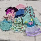 Vintage Mini Doll Clothes Lot Assorted Dresses Tops Fits Chelsea Scale Dolls