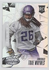 2015 Certified Rookies Mirror Silver /499 Trae Waynes #188 1q9