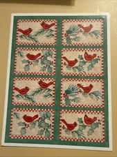 Vintage Stickers Sheet