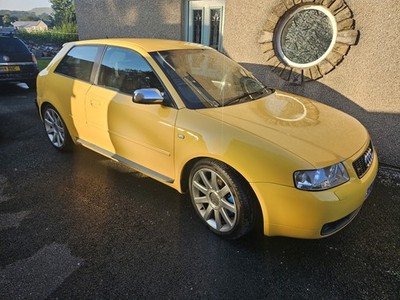 Audi S3 8L 1.8T QUATTRO MANUAL 3DR IMOLA YELLOW 11 month MOT 138k Miles 270bhp