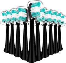 Replacement Toothbrush Heads Compatible with Aquasonic Black Series Vibe Series