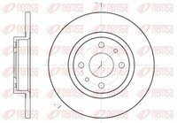 2X Bremsscheibe Remsa 6191.00 FüR Bravo Punto Fiat Ypsilon Lancia Alfa Tempra 1