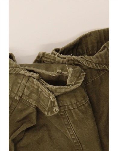 BRANDIT Mens Military Jacket UK 44 2XL Khaki Cotton DP10 - Picture 3 of 4