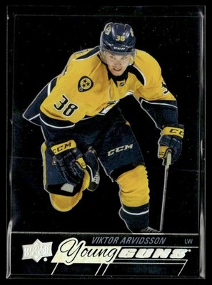 2015-16 Upper Deck Acetate Young Guns Viktor Arvidsson Rookie #222
