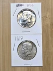 40% Silver Kennedy Half Dollars: 1966 & 1967 US Half Dollar Lot -Vintage JFK